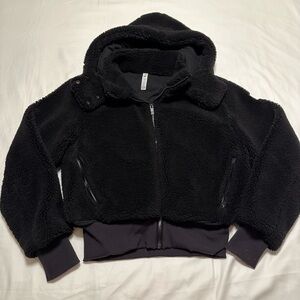Alo Yoga Foxy Sherpa Jacket - Black